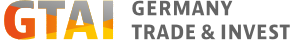 Textlogo GTAI Germany Trade & Invest mit Link zu deren Webseite.