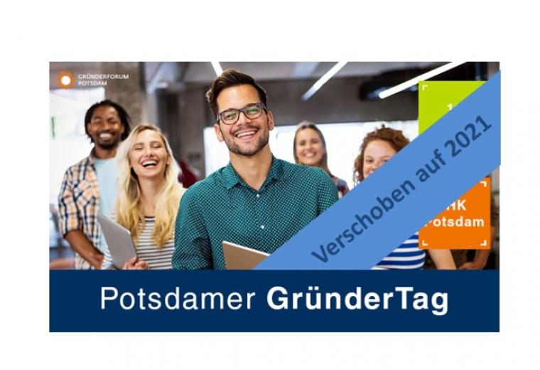 PotsdamerGründertag Logo für den Potsdamer Gründertag